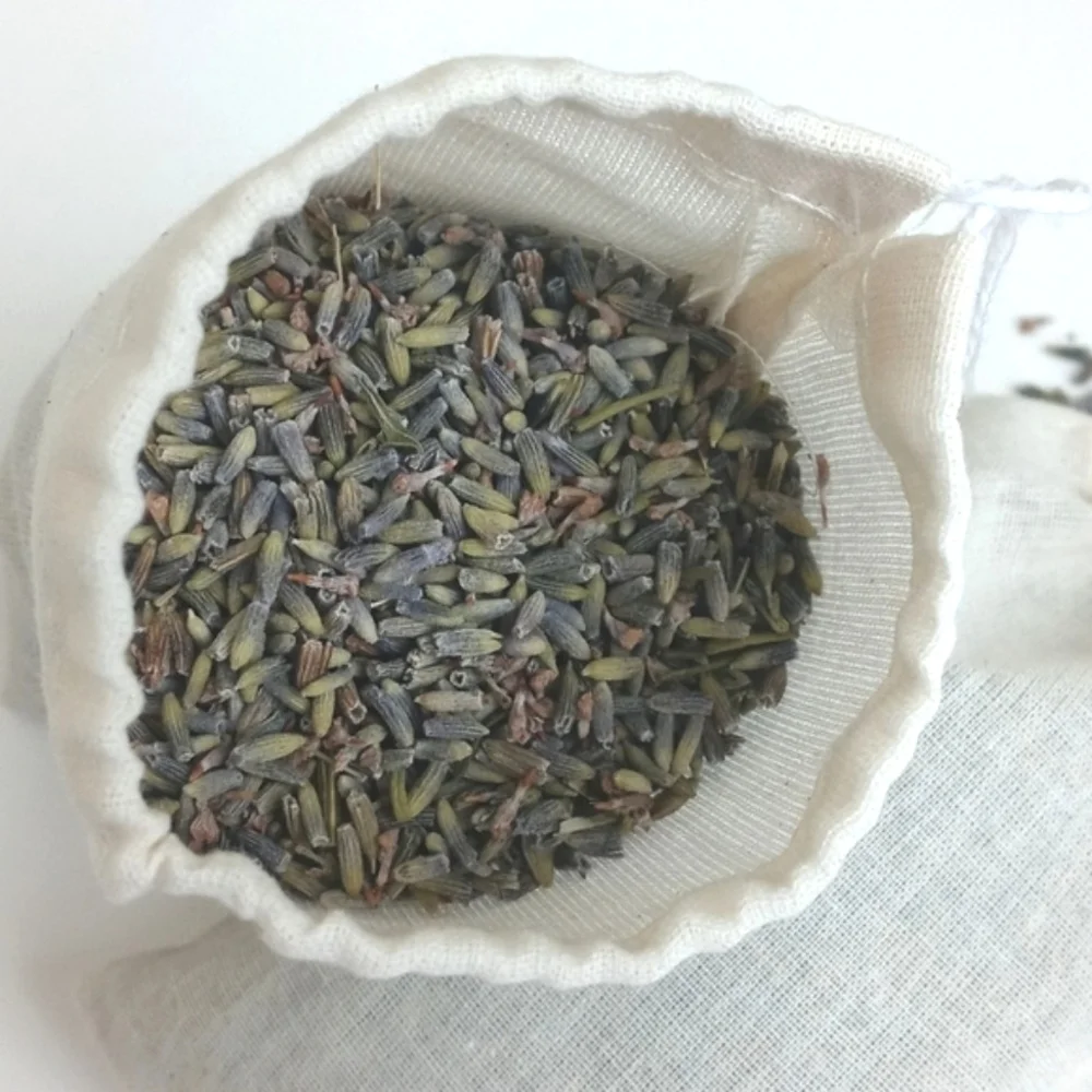 Lavender Sachets Set of 2 (Organic French Lavender Flower) Sachets Set of 2 - Picture 2 of 9